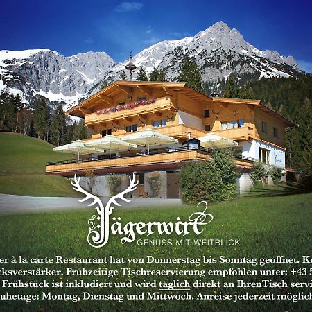 Boutique-Pension Jaegerwirt Scheffau am Wilden Kaiser Kültér fotó