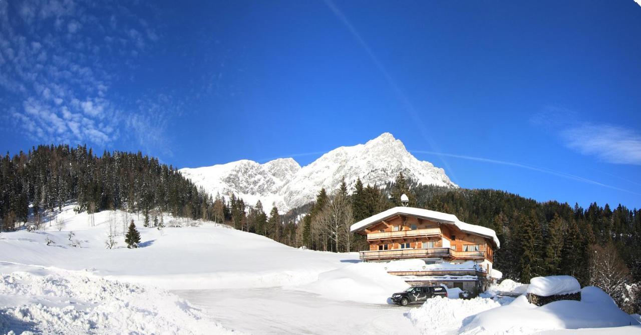 Boutique-Pension Jaegerwirt Scheffau am Wilden Kaiser Kültér fotó