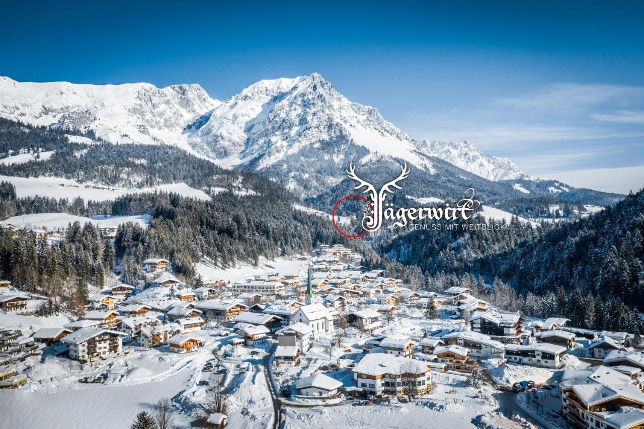 Boutique-Pension Jaegerwirt Scheffau am Wilden Kaiser Kültér fotó